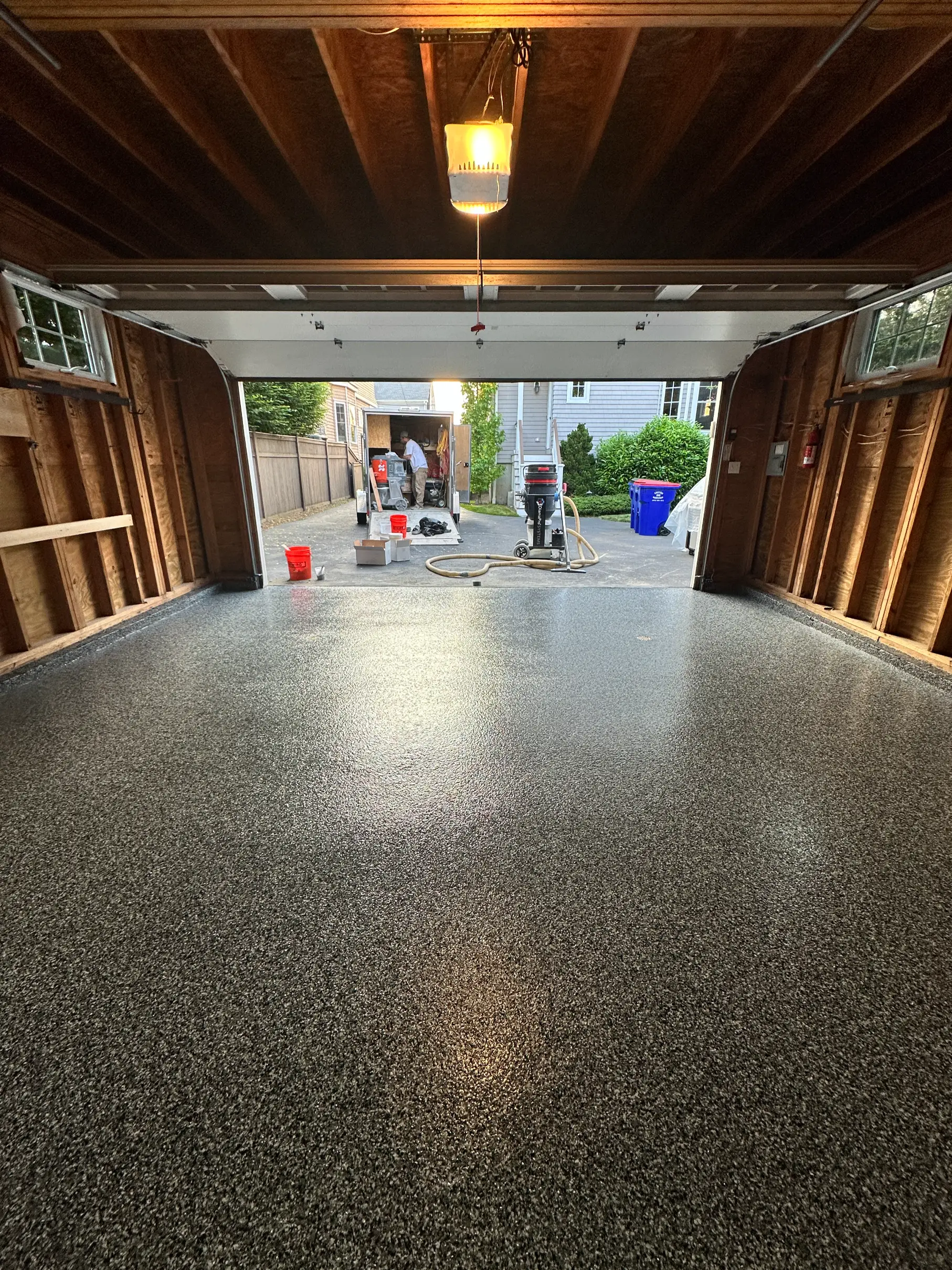 Garage flooring
